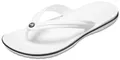 Crocs Unisex Erwachsene Crocband Flip Flip, White, 42/43 EU