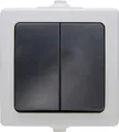 Kopp Feuchtraum Serienschalter Nautic, grau, 565556008