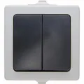 Kopp - NAUTIC – Serienschalter, Farbe: grau - 565556008