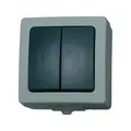 Kopp Serienschalter AP/FR Nautic grau