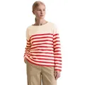 Marc O'Polo Langarmshirt aus garngefärbtem Heavy-Slub-Jersey rot XXS (32)