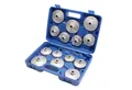 CCLIFE Multitool 15 tlg Universal ÖlFilter Ölfilterkappen Ölfilterschlüssel Werkzeug, (15 St)