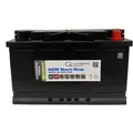 Q-Batteries Start-Stop Autobatterie AGM80 12V 80Ah 800A