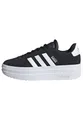 adidas Unisex Kinder Vl Court Bold Junior Shoes, Core Black/Cloud White/Cloud White, 38 EU