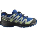 SALOMON Kinder Trekkinghalbschuhe SHOES XA PRO V8 WP J Nautbl/Black/Sh Grn