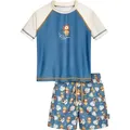 Playshoes Badeshorts Uv-Schutz Bade-Set Dschungel blau 122/128 - ca. 7-8 Jahre