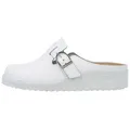 BERKEMANN Tec-Pro-Toivo Clog (1-tlg) Clogs - Verstellbarer Spannriemen, Mit Wechselfußbett weiß 42 EU