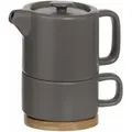 Secret De Gourmet - Teekanne Mit Tasse Natural, 400 Ml + 250 Ml