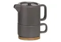 Secret de Gourmet Kanne Teekanne mit Tasse NATURAL, 400 ml + 250 ml, Secret de Gourmet, 0.4 l, (einzeln)