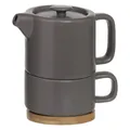 Teekanne Soli Cera Natur Taupe, Taupe