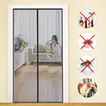 MYCARBON Mosquitera Puerta Magnetica Fliegengitter Tuer magnetisch, 140x220cm