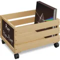 Relaxdays Schallplatten-Kiste (4052025498894)