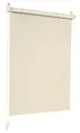 Verdunkelungsrollo Creme 30x130cm Sonnenschutzrollo Klemmfix ohne Bohren Rollo