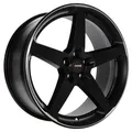 1x MOMO WHEELS FIVE black matt polish 8.0Jx 5x112 ET42