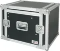 Proel SA08BLKM 8U/10U 19" Combo Rack Case Butterfly-Verschlüsse Griff 8HE 10HE