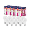 Osram LED Star Value Classic A100 LED Lampe für E27 Sockel, Birnenform, FR, 1521 Lumen, warmweiß (2700K), Ersatz für herkömmliche 100W Glühbirnen, nicht dimmbar, 10er-Pack