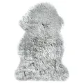 Teppich HEINE HOME Gr. 3, grau, B:68cm H:70mm L:140cm, Lammfell, Lammwolle, Teppiche, Fellteppich Schurwollteppich Teppich