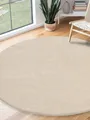 the carpet Teppich Relax round, rund, Höhe: 16 mm, waschbarer Wohnzimmer Teppich modern rutschfest