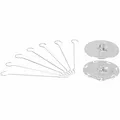 Rosenstein & Söhne Schaschlik-Spieße für Döner-Grill DSG-200 und DSG-300