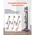 VEVOR Staubsaugerständer, kompatibel mit Dyson V6 V7 V8 V10 V11 V15, stabiler Staubsaugerständerhalter mit 6 Haken für Dyson DC30 DC31 DC34 DC35 DC58 DC59 DC62 D74 kabellose Staubsauger und Zubehör