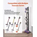 VEVOR Staubsaugerständer, kompatibel mit Dyson V6 V7 V8 V10 V11 V15, stabiler Staubsaugerständerhalter mit 6 Haken für Dyson DC30 DC31 DC34 DC35 DC