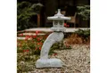 gartendekoparadies.de Gartenfigur Japanische Rankei Steinlaterne, H. 87 cm, 52 kg, Frostsicher