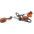 Husqvarna 215iL Akku-Rasentrimmer + Husqvarna 215iHD45 Heckenscheren-Set