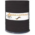 Dreamprint Expanderseil 100m Schwarz 8mm Ø – Gummiseil, Planenseil, elastisches Seil für Innen & Außen – Wetterfest & Reißfest – Ideal für