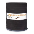 Dreamprint Expanderseil 100m Schwarz 8mm Ø - Gummiseil, Planenseil, elastisches Seil für Innen & Außen - Wetterfest & Reißfest - Ideal für Ladungssicherung, Planenbefestigung, Camping & Outdoor