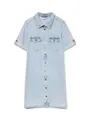 VERO MODA Vmjennie Ss Short Denim Dress Ga Noos