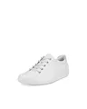 ECCO Damen Soft 2.0 Tie Tie Hohe Sneaker, Weiß, 35 EU