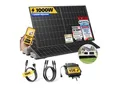Balkonkraftwerk 1000W/800W Solaranlage mit Garten Halterung Steckerfertig WIFI Komplettset Photovoltaik Anlage 800W, Kabellänge: 10m