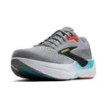 Brooks Herren Ghost Max 3 Sneaker, Primer Grey Antarctica Red, 42.5 EU