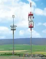 Busch 1021 H0 Zwei Mobilfunkmasten  NEU OVP =