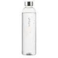 VINSUN Trinkflasche 1L transparent - wiederverwendbar, Kohlensäure geeignet, BPA frei, Tritan - Leichte Wasser Flasche für Sport, Outdoor, Schule, Uni, Fahrrad, Büro, Gym