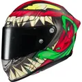 HJC RPHA 1 Toxin Marvel Helm, schwarz-rot-gelb, Größe L für Männer