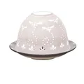 KERZENFARM 30010 Porzellan tealight-holder, weiß