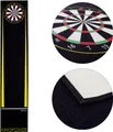 Dart Teppich Matte Gelb Steeldart Dartpfeile Dartboard Zubehör Dartteppich Target Oche Darts Abwurflinie Schutz Gummi Boden Dartscheibe 290 x 60 cm Kingpower