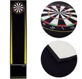 Kingpower Dartmatte Darts Turnier Matte Dartteppich Dart Matte Dartmatte 290 x 60 cm Gelb