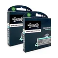 16 x Wilkinson Quattro Titanium Sensitive Essential 4 Precision Rasierklingen