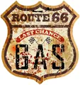 Retro Aufkleber Route 66 Old School Motorcycles Sticker Race Retro Vintage #11