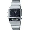 Casio Armbanduhr Vintage AQ-800E-1AEF - Silber/Schwarz