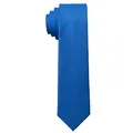 MASADA Herren-Krawatte von Hand gefertigt & sorgfältig verarbeitet 6 cm breit Blau