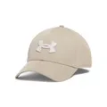 Under Armour Men's Blitzing Low Stretch Fit Cap - City Khaki / / White Quartz - S/M