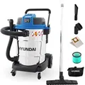 HYUNDAI Nass- Trockensauger VCWD1650E (1600W, 50L, Industriesauger, Gebläsefunktion) - Blau