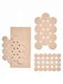 Filzgleiter für Möbel, 53er-Set, beige, selbstklebend, PARKSIDE