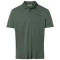 VAUDE Poloshirt Essential Polo Shirt mit kurzer Knopfleiste grün XXL (56)