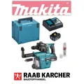 Makita 18V Akku Bohrhammer DHR243RTJW inkl. 2x Akku 5Ah, LG & Absaugung Original