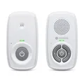Motorola Nursery AM21 Audio-Babyphone – Digitaler 1 Stück (1er Pack), Weiß 