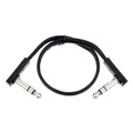 Flat TRS Cable 30 cm BK